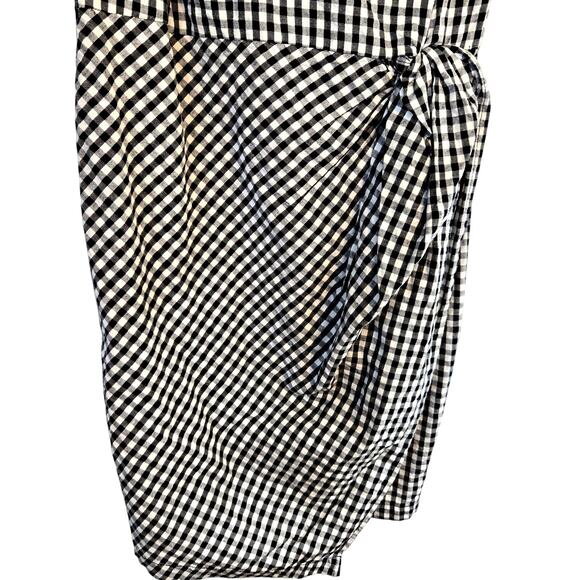 ASOS Women's Dress 4 White Black Sleeveless Bows  Sun Misses Size Small S - Picture 3 of 8